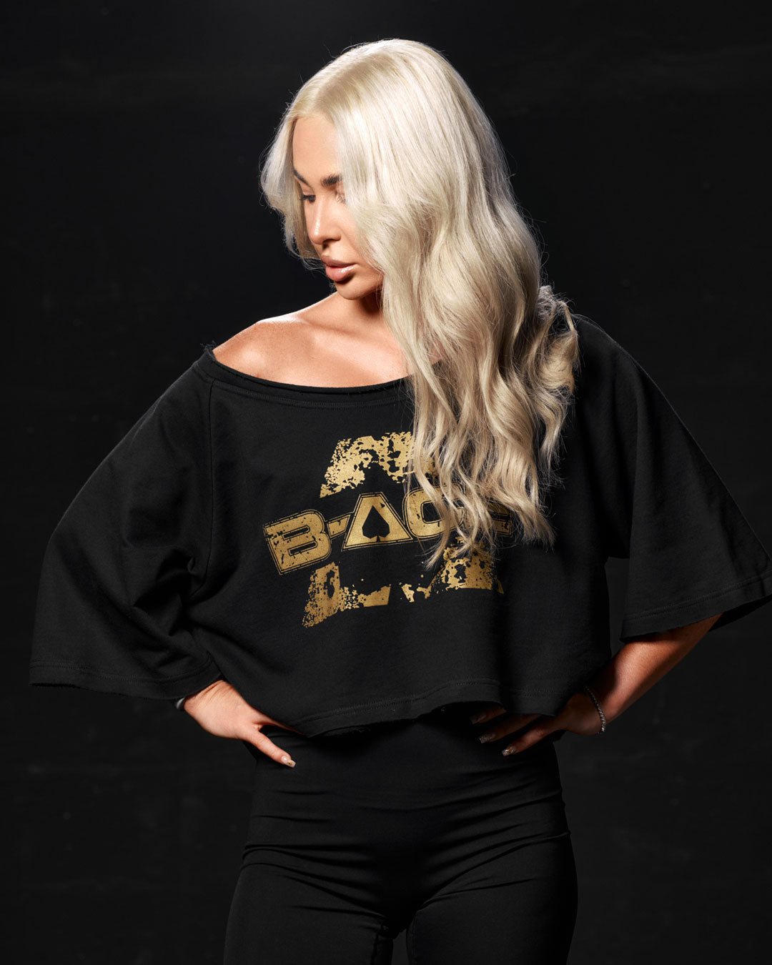 Women’s Oversize Crop Hoodie