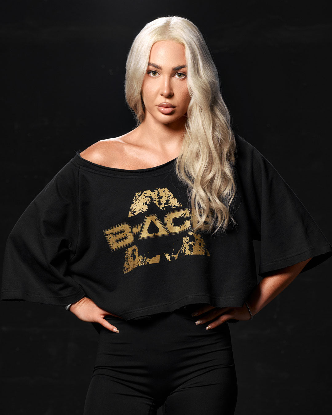 Women’s Oversize Crop Hoodie