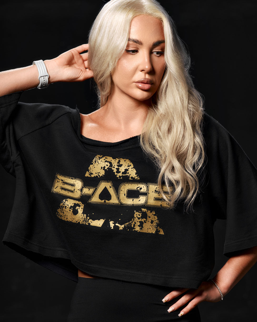 Women’s Oversize Crop Hoodie