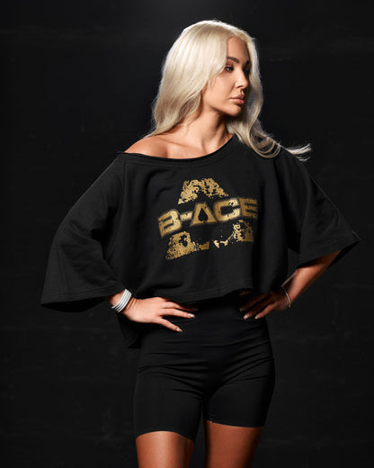 Women’s Oversize Crop Hoodie